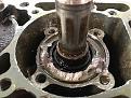 F150TLRC upper bearing housing flange broken 360 deg. while pulling/rotating